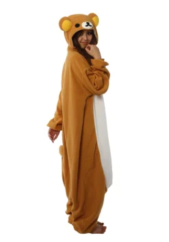 Adult Rilakkuma Kigurumi Pajama Costume -Fun Costumes Shop adult rilakkuma kigurumi pajama costume2