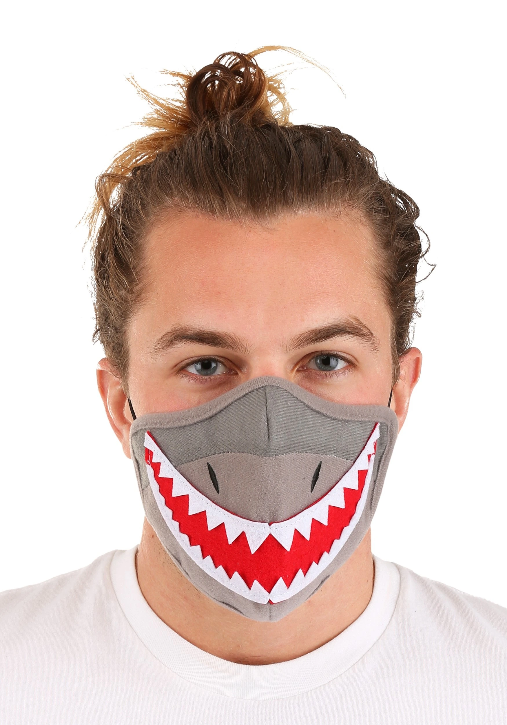 Adult's Shark Sublimated Face Mask 1 Adult's Shark Sublimated Face Mask