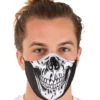 Adult's Skeleton Sublimated Face Mask