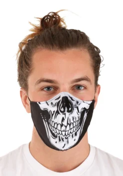 Adult's Skeleton Sublimated Face Mask