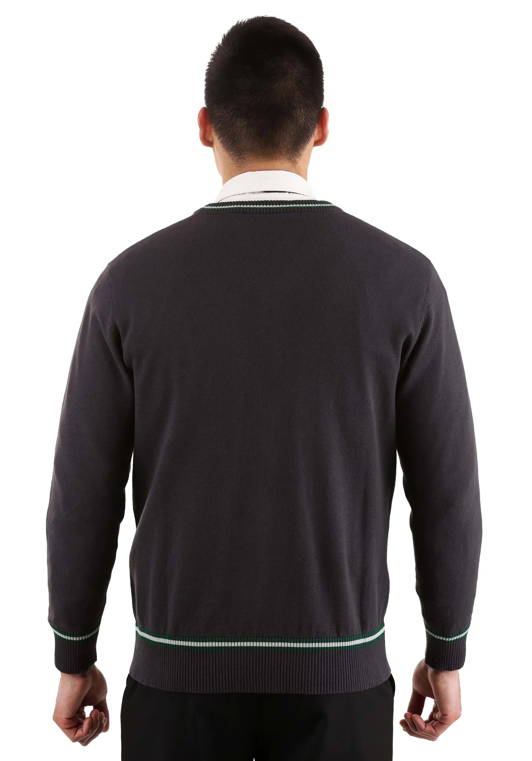Adult Harry Potter Slytherin Uniform Sweater 5 Adult Harry Potter Slytherin Uniform Sweater - Image 5