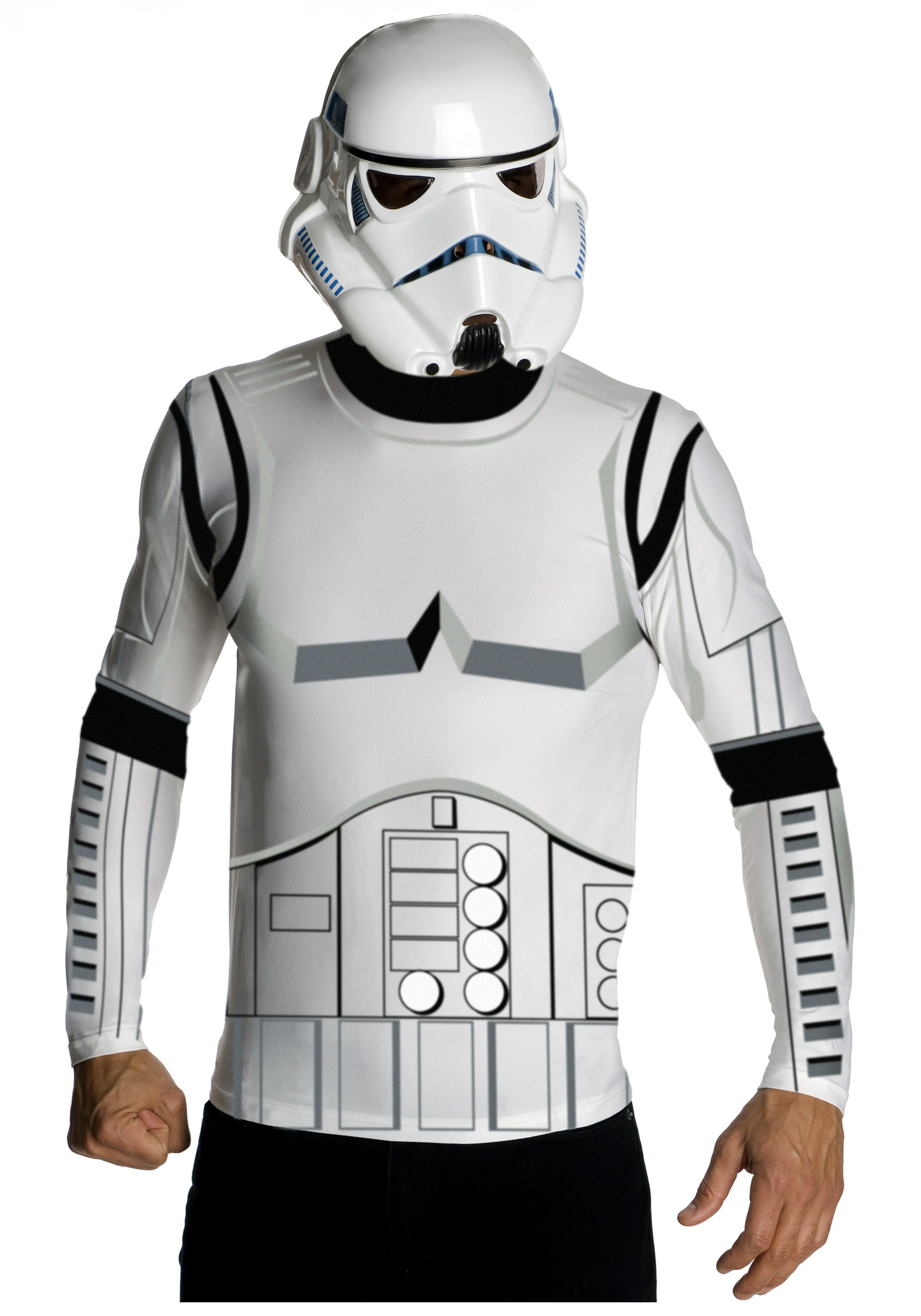 Stormtrooper Top And Mask Adult Costume 1 Stormtrooper Top And Mask Adult Costume
