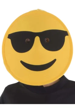 Sunglasses Emoji Mask For Adults