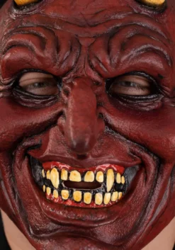 The Devil Full Face Mask For Adults -Fun Costumes Shop adult the devil full face mask alt 2