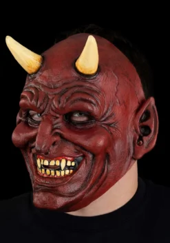 The Devil Full Face Mask For Adults -Fun Costumes Shop adult the devil full face mask alt 3