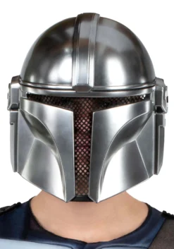 JAZWARES The Mandalorian Mask For Adults -Fun Costumes Shop adult the mandalorian mask alt 2