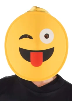 Tongue Emoji Mask For Adults