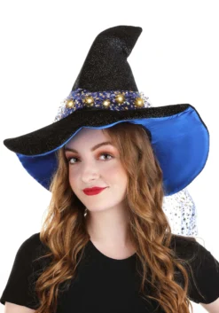 Twilight Witch Costume Hat For Adults