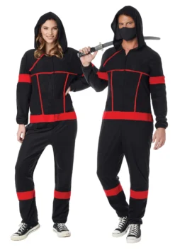 Unisex Ninja Adult Onesie