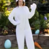 Adult White Bunny Costume