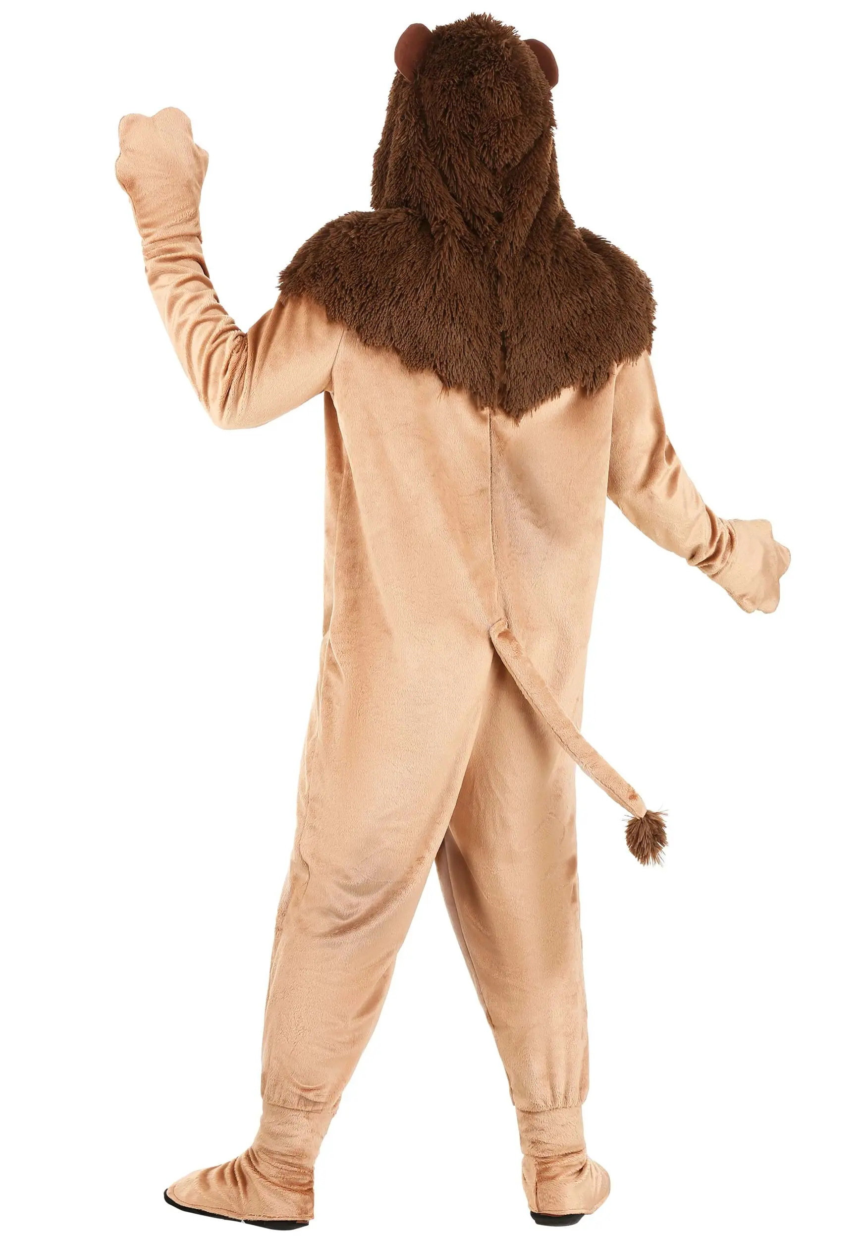 Wizard Of Oz Cowardly Lion Costume For Adults 3 Wizard Of Oz Cowardly Lion Costume For Adults - Image 3