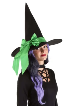 Custom Color Witch Hat For Adults -Fun Costumes Shop adults custom color witch hat alt 5