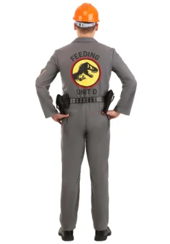 Jurassic Park Employee Costume For Adults 8 Jurassic Park Employee Costume For Adults -Fun Costumes Shop adults jurassic park employee costume alt 1