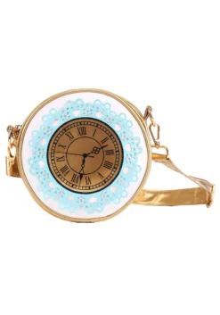Alice In Wonderland Costume Clock Accessory Purse