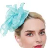 Aqua Trim Fascinator