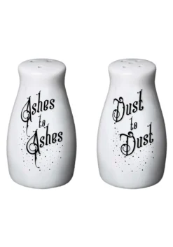 Ashes To Ashes & Dust To Dust Salt And Pepper Shakers