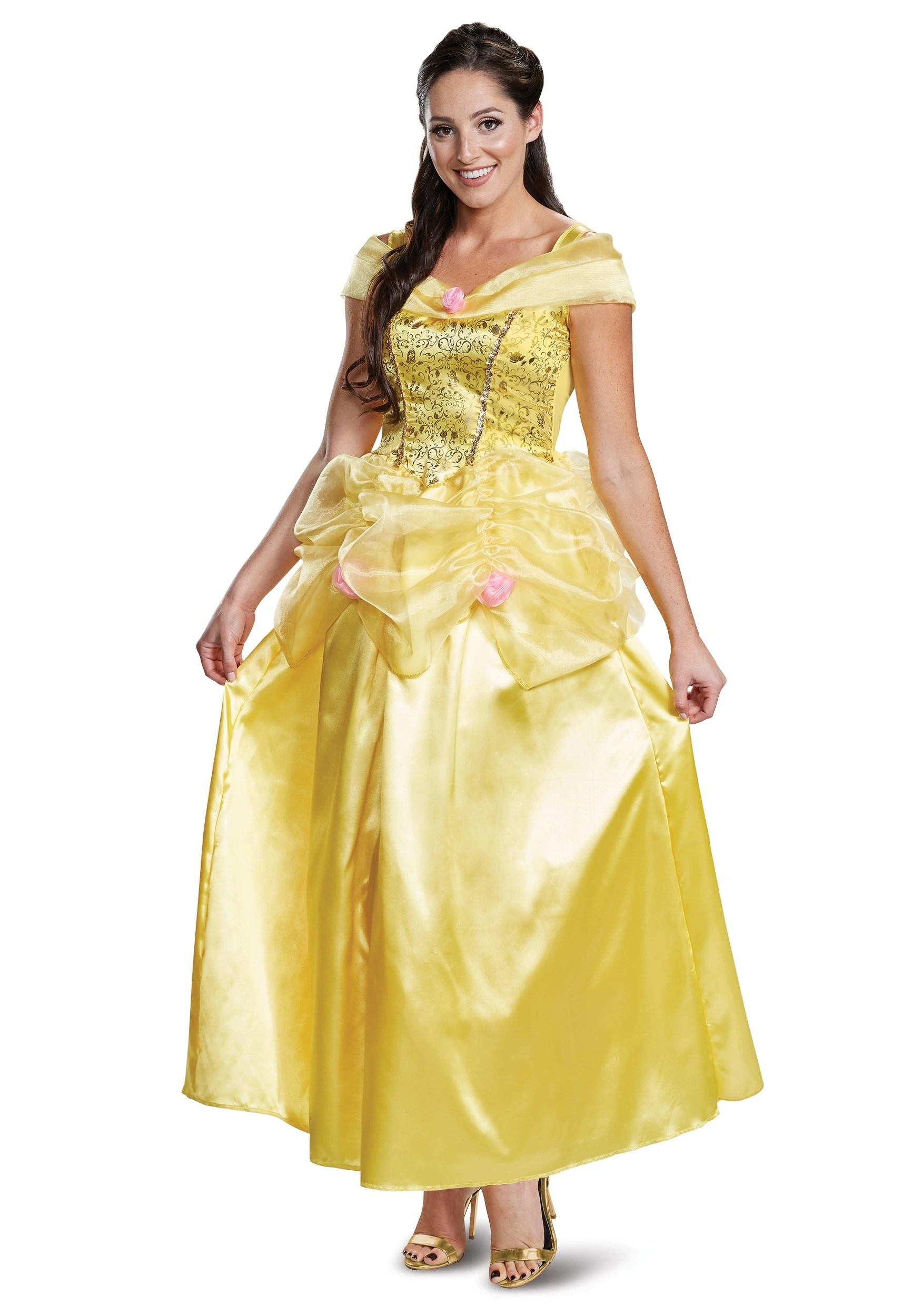 Disguise Beauty & The Beast Adult Deluxe Classic Belle Costume 1 Disguise Beauty & The Beast Adult Deluxe Classic Belle Costume