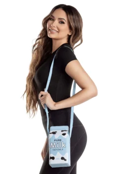 Women's Bessie Cow Purse -Fun Costumes Shop bessie cow purse alt 1