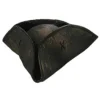 Black Caribbean Pirate Costume Hat Accessory