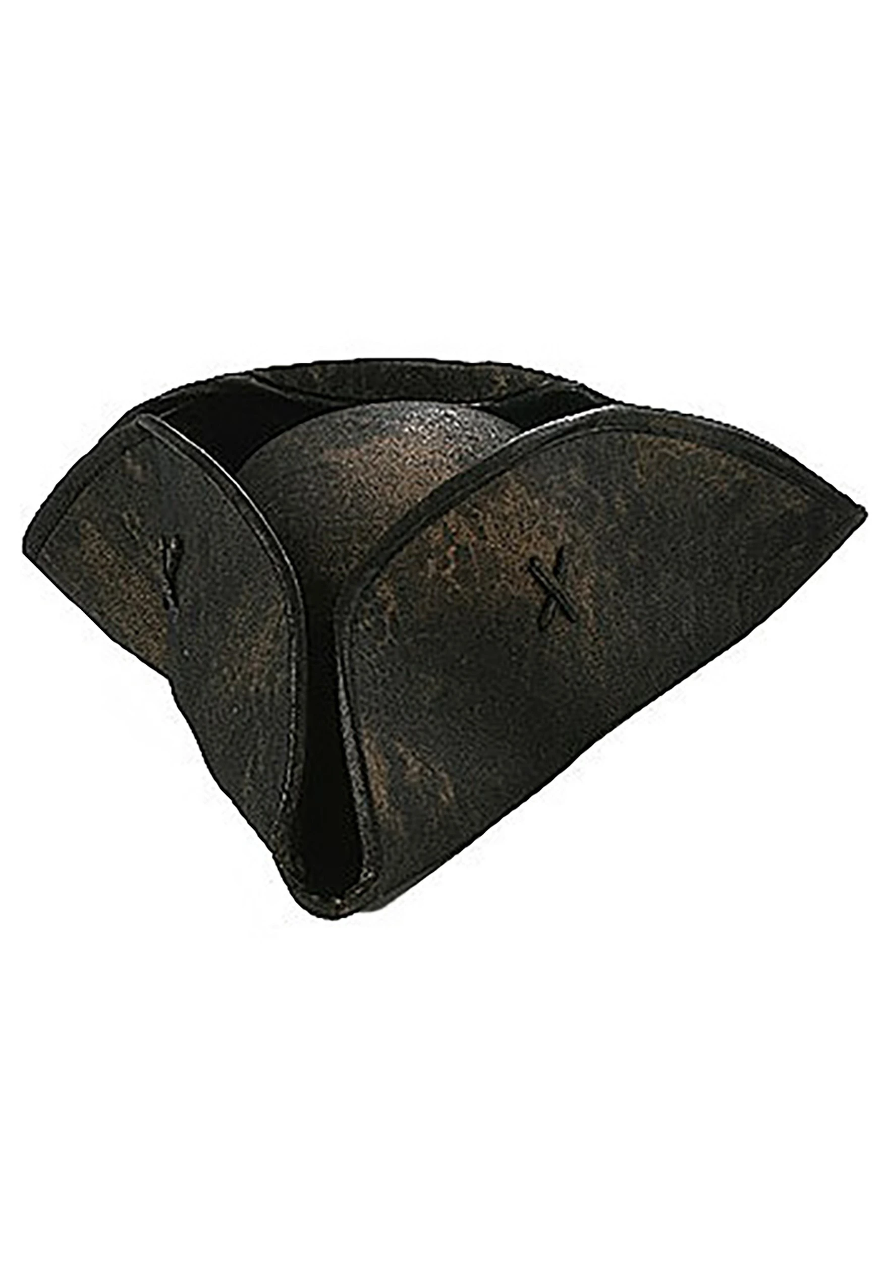 Black Caribbean Pirate Costume Hat Accessory 1 Black Caribbean Pirate Costume Hat Accessory