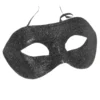Smiffys Black Glitter Eyemask