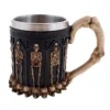 Black Skeleton Body Mug