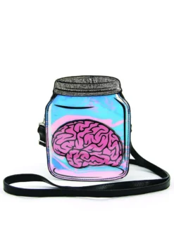 Brain In A Jar Crossbody Purse