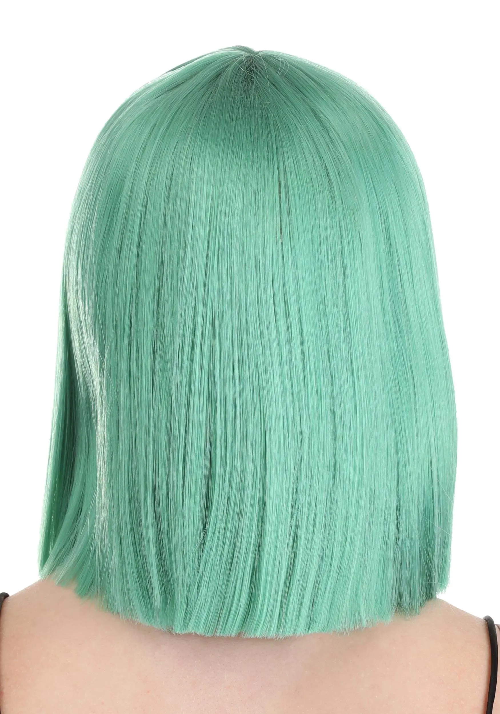 Teal Green Bob Wig For Adults 2 Teal Green Bob Wig For Adults - Image 2