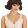 Women's Brown 50's Wig