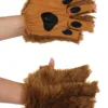 Brown Fingerless Adult Paws