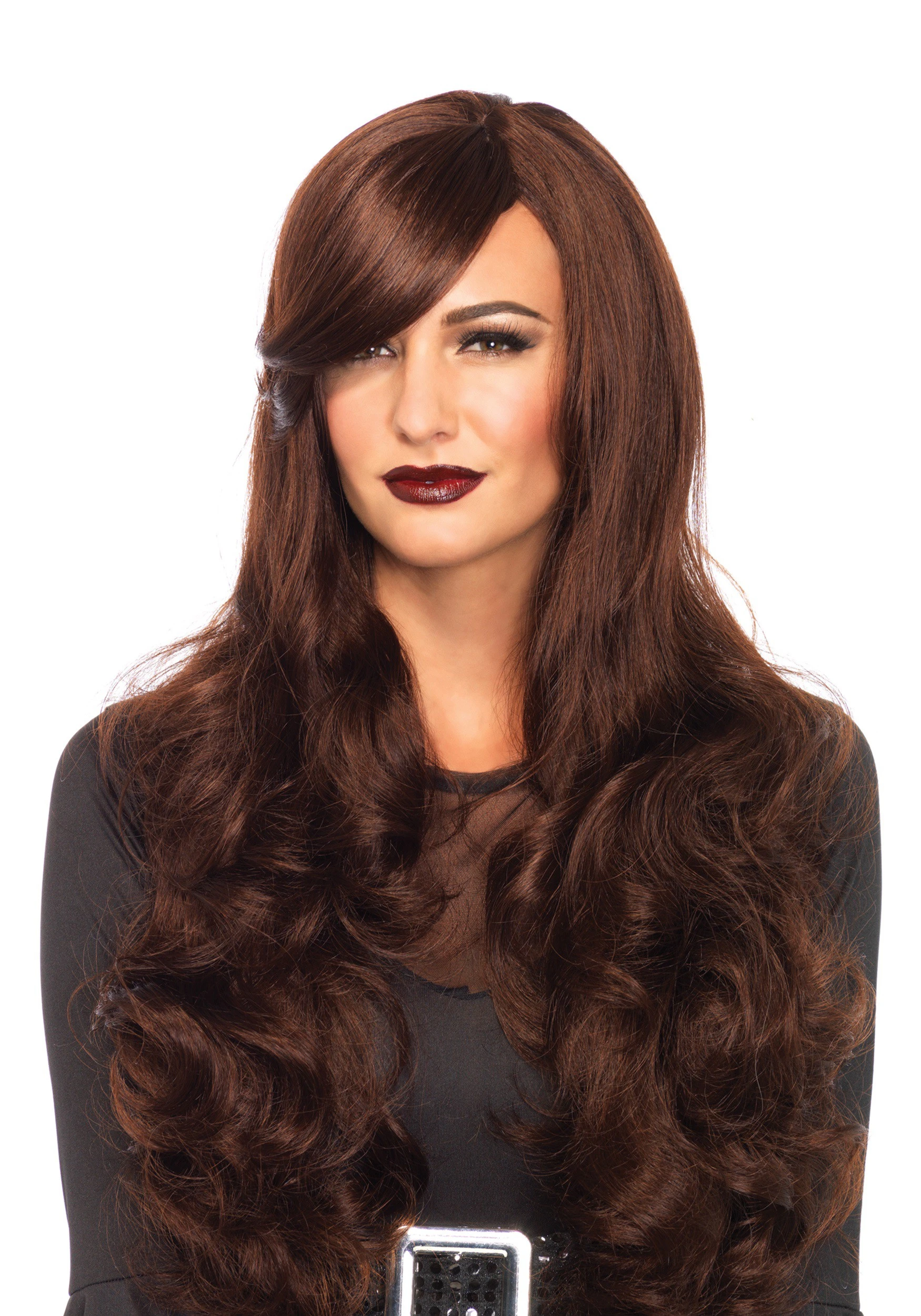 LEG AVENUE Brown Long Wavy Wig 1 LEG AVENUE Brown Long Wavy Wig