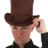 Adult Brown Top Hat