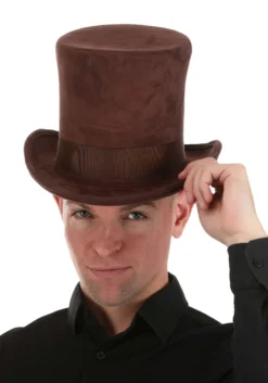 Adult Brown Top Hat