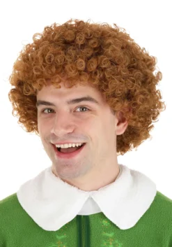Buddy The Elf Buddy Wig For Men -Fun Costumes Shop buddy the elf buddy wig alt 1