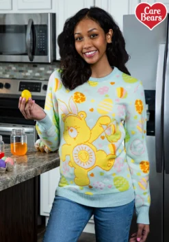Care Bears Easter Egg Hunt Ugly Sweater For Adults