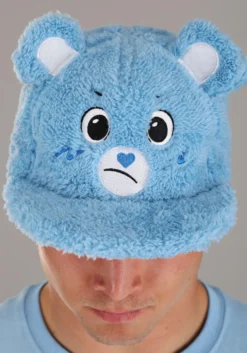 Care Bears Grumpy Bear Fuzzy Cap -Fun Costumes Shop care bears grumpy bear fuzzy cap alt 4