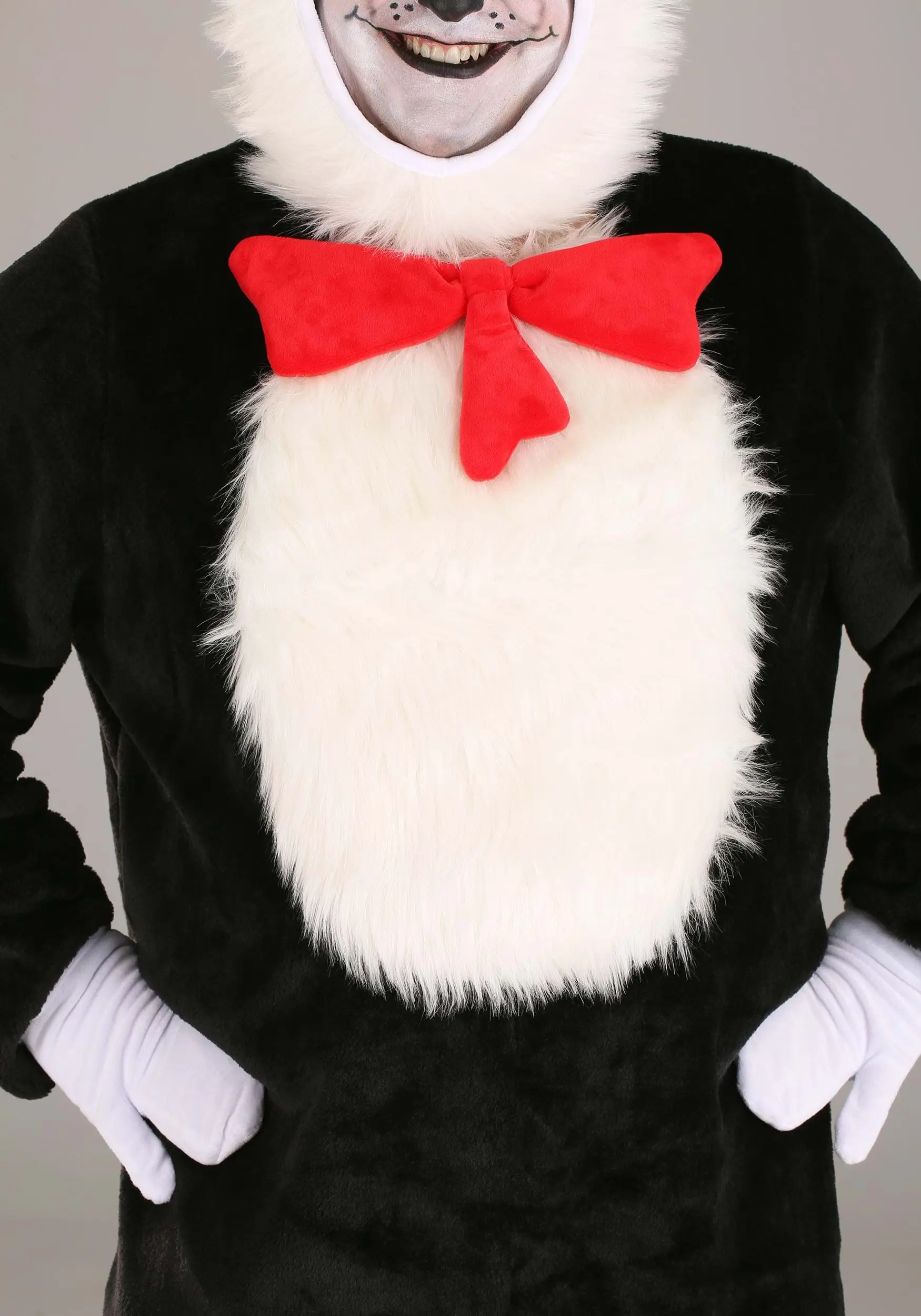 Plus Size Cat In The Hat Adult Premium Costume 4 Plus Size Cat In The Hat Adult Premium Costume - Image 4
