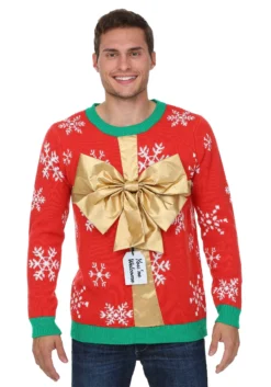 Christmas Present Ugly Christmas Sweater -Fun Costumes Shop christmas present sweater alt 1