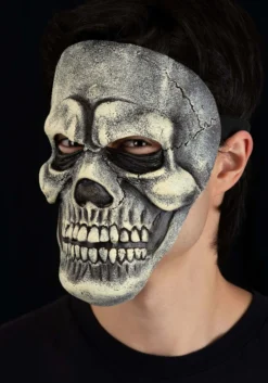 Classic Skull Mask For Adults -Fun Costumes Shop classic skull mask alt 4