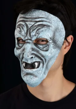 Classic Vampire Mask For Adults -Fun Costumes Shop classic vampire mask alt 3