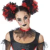 Clown Hair Clip-On Puff Buns
