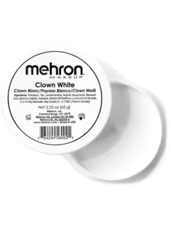 Clown White 2.25 Oz Premium Quality Makeup