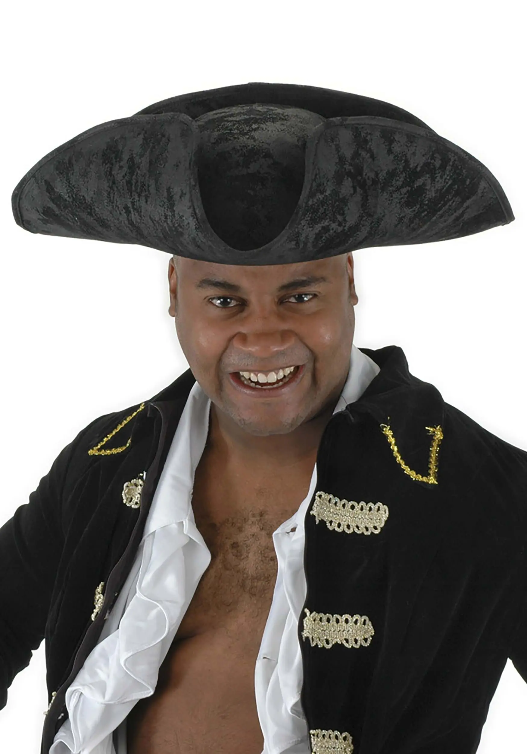 Adult Corsair Pirate Costume Hat 1 Adult Corsair Pirate Costume Hat