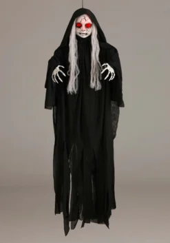 Cracked-Skull Baby Hanging Halloween Decoration 7 Cracked-Skull Baby Hanging Halloween Decoration -Fun Costumes Shop cracked skull baby hanger m38442 alt 1