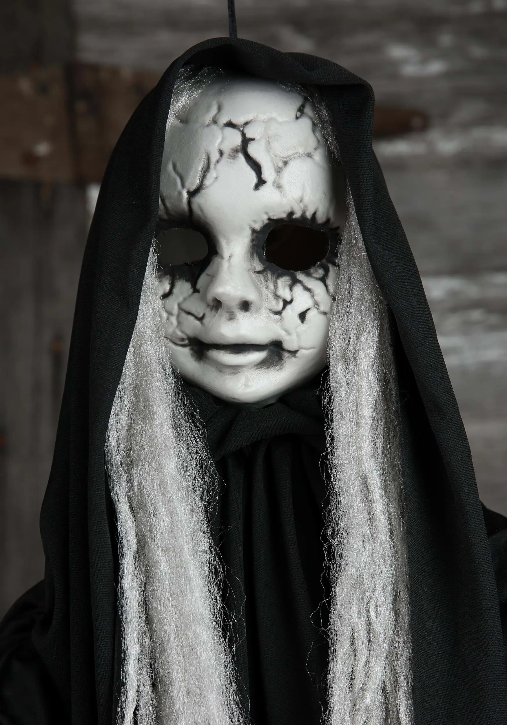 Cracked-Skull Baby Hanging Halloween Decoration 4 Cracked-Skull Baby Hanging Halloween Decoration - Image 4