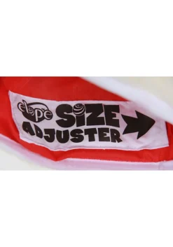 Curly Q Plush Santa Hat -Fun Costumes Shop curly q santa plush hat alt 2