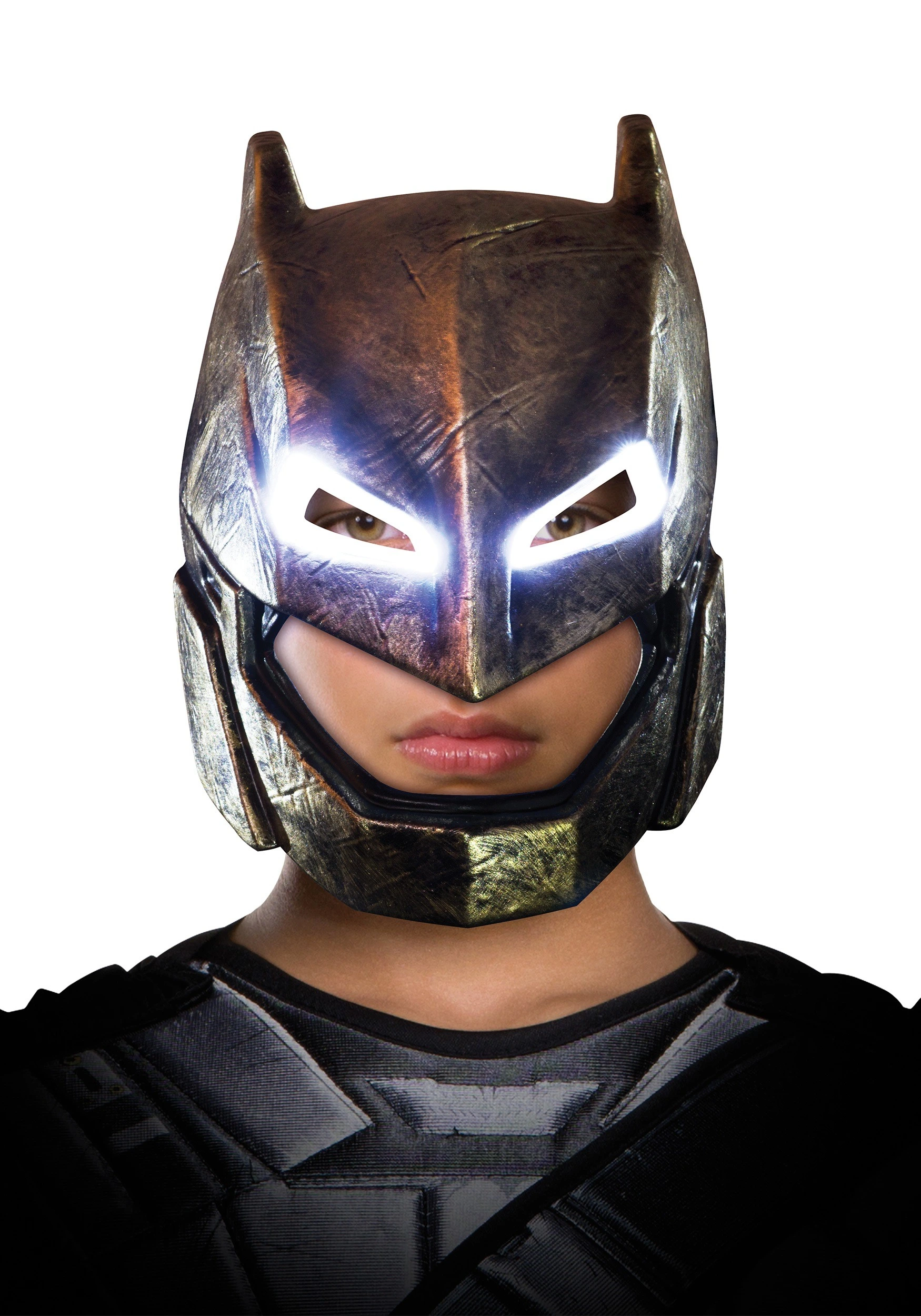 Dawn Of Justice Child Light-Up Armored Mask 1 Dawn Of Justice Child Light-Up Armored Mask
