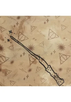 Harry Potter | Deathly Hallows Lightweight Scarf -Fun Costumes Shop deathly hallows lightweight scarf alt 3