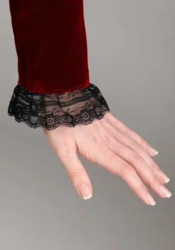 Women's Delightfully Dreadful Vampiress Costume -Fun Costumes Shop delightfully dreadful vampiress alt 4