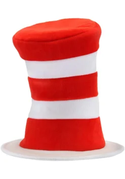 Deluxe Cat In The Hat Plush Velboa Costume Hat -Fun Costumes Shop deluxe cat in the hat plush velboa hat alt 6